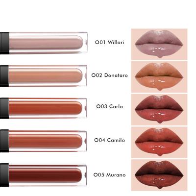 China LG026 Private Label Lip Gloss OEM ODM Waterproof Durable Waterproof Cruelty Free Lip Gloss for sale