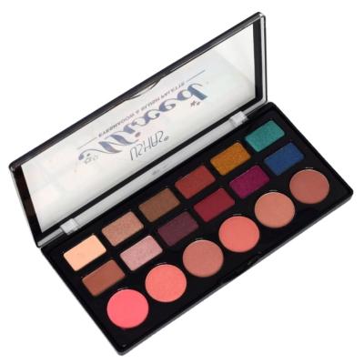 China Vegan and Cruelty Free Wholesale Eyeshadow Palette Waterproof High Quality Cheap OEM Pressed Glitter Eyeshadow Palette for sale