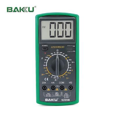 China F 200mA/250V BAKU Manual Digital Multimeter BK-9205B for sale