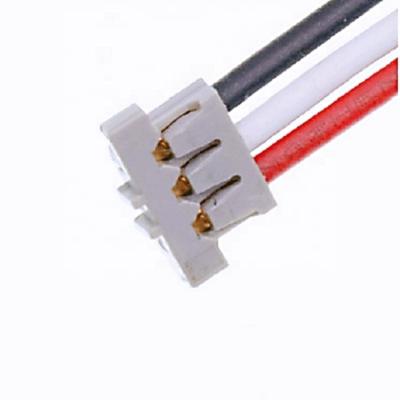 China Electronic Cable with Custom Conn Connector Wire Harness Assembly. RCPT HSG 3POS 1.30MM JST ADHR-03V-S for sale