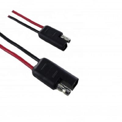 China For PCB SAE Connection to SAE Power Automotive Extension Cable Wire Harness Car Fast Power Charging Solar Charger Battery Cable for sale