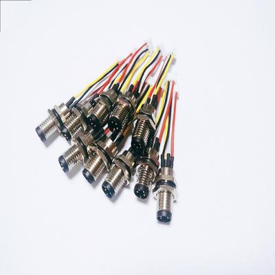 China For PCB Connection M8 3pin 4pin 5pin Male And Female Cable Connector M8 4pin Waterproof Cable for sale