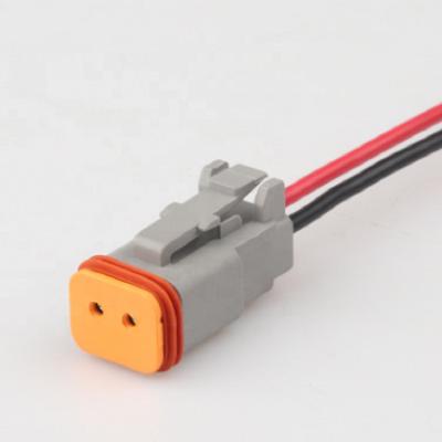 China Waterproof German Automotive Waterproof Plug Cable DT Connector for sale