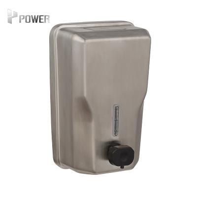 China Foam Soap Dispenser Power 304 Stainless Steel Liquid Soap Dispenser Wall Mounted Soap Dispenser for sale