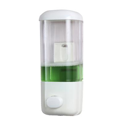 China Modern Plastic Manual Liquid 500ml Wall Mounted Hand Soap Dispenser With Great Cheap Price For Hotel for sale