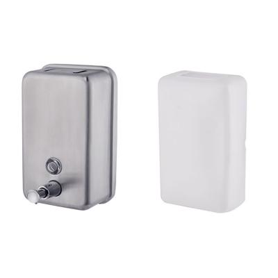 China Foam Soap Dispenser 1000 Ml 304 Stainless Steel Or Wall Mounted Liquid Soap Dispenser for sale