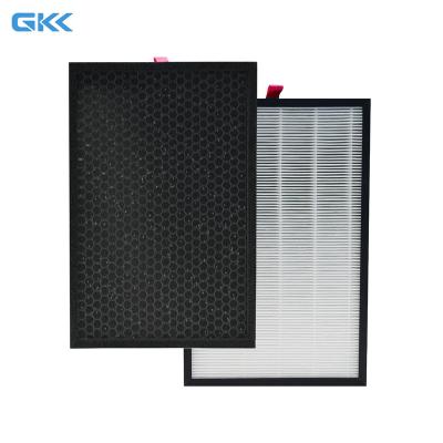 China Replacement Home Use Airmax Hepa Filter With One Side Filter Air Clean Premium H13 Filtration System Duo Carbon Hepa Filter for sale