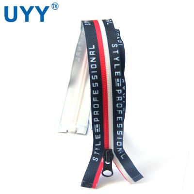 China Sustainable Sports Apparel Special Printed Nylon 5# Zipper 20 cm 5# nylon zipper for sale