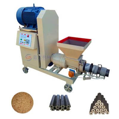 China New Patent Eco - Friendly Biomass Briquette Machine Twin Screw Extrude Machine for sale