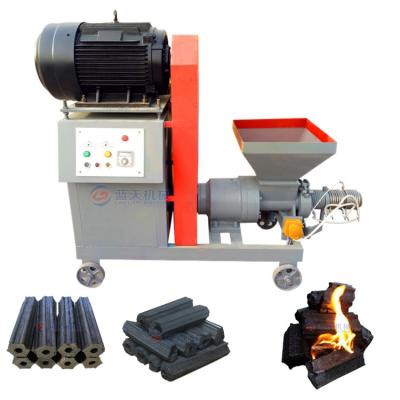 China Factory Rice Husk Briquettes Making Machine Biomass Charcoal Extruder Machine for sale