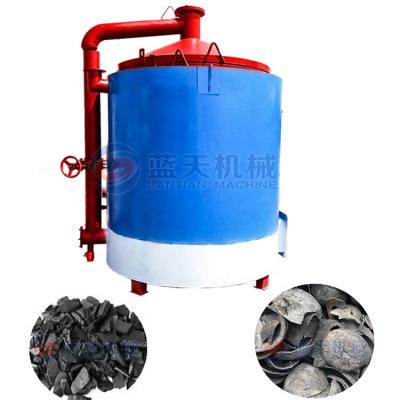 China 3.375CBM Biomass Carbonization Kiln Continuous Rotary Carbonization Furnace Coconut Shell Charcoal Furnace for sale