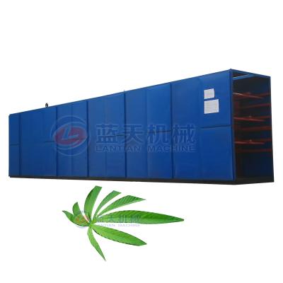 China Low Electricity Consumption Stainless Steel Hemp Hay Dryer Tea Drying Machine for sale