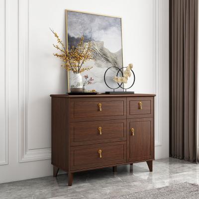 China (Other) Adjustable Modern Wooden Drawer Living Room Storage Cabinet China Furniture Chest for sale