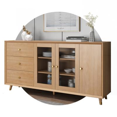 China Color Adjustable Luxury Wooden Sideboard Cabinets (Height) Sideboard Furniture for sale