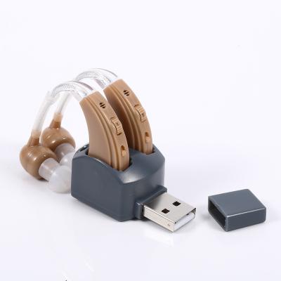 China Domes Sound Usb Amplifier Hearing Aids Rechargeable Clearand Hearing Aids Earphone Natural Sound ZDB-100MB for sale