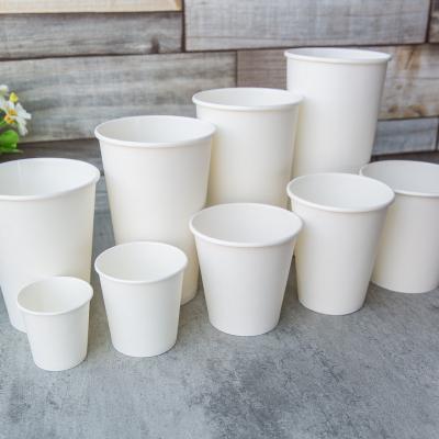 China Bio-degradable PLA Single-wall Paper Cups for sale