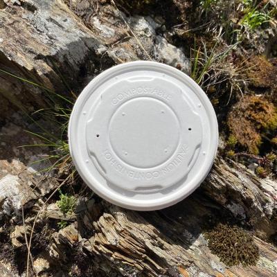 China All natural Compostable paper soup cup lids for sale