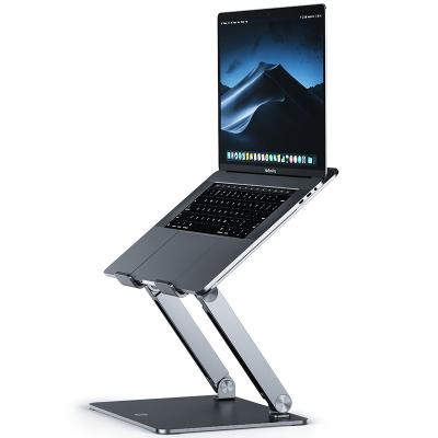 China Modern Ergonomic Aluminum Laptop Stand Mount Computer Stand for Desk, Detachable Laptop Riser Notebook Stand Compatible for MacBook Air for sale