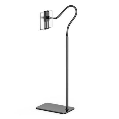 China Lazy Bracket Selling Gooseneck Tablet Top Floor Stand with Portable Height Adjustable Gooseneck Phone Holder for Bed Sofa Kitchen Sport for sale