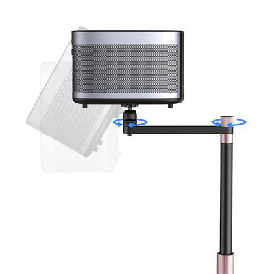 China Best Selling Tall PORTABLE Adjustable Projector Mobile Stand With Tray For Home Theater for sale