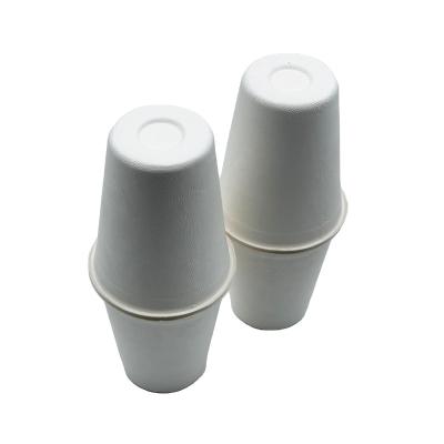 China Eco-Friendly Disposable Bagasse Stored Good Quality Biodegradable Disposable Juice Cups Sugar Cane Hot Coffee Cups With Lids for sale