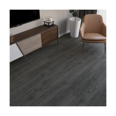 China EIR / Postmodern Handscraped / Embossed Gray Wood Hybrid Vinyl Waterproof Outdoor Flooring SPC Click Lock for sale