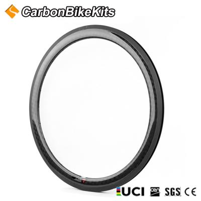 China CarbonBikeKits Carbon Road Racing Bike 650c Carbon Rim Overhead 32 Holes for sale