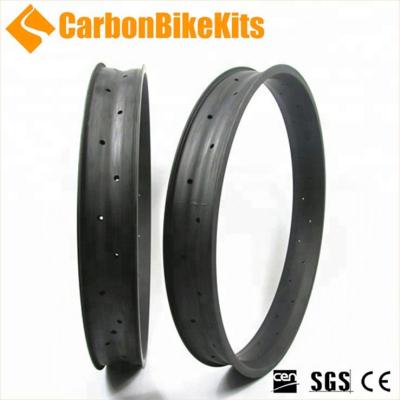 China Carbonbikekits 100mm Full Carbon Fat Bike Rim for sale