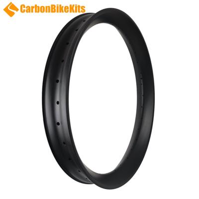 China CarbonBikeKits 27.5er 85mm Fat widht Carbon Bike Rims for sale