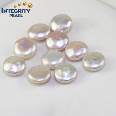 China Good quality freshwater pearl 12-13mm unidrlled half drilled baroque irregular cultured pearl loose pearl necklace large freshwater pearl for sale