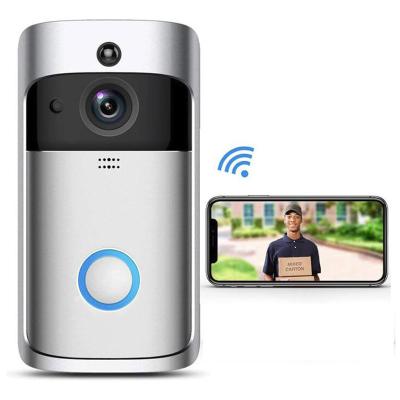 China Modern smart wireless ring doorbell camera night vision wifi phone intercom video doorbell for sale