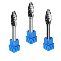 Cina Archivi rotatori rotatori di Burr Type Nail Drill Bit del carburo Sf5 per metallo 1/4 Grinde di sbavatura in vendita