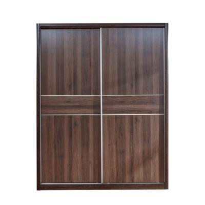 China MDF Armoires Wardrobe Bedroom Sets Sliding Door Bed Wardrobe Set 1708x600x2155mm for sale