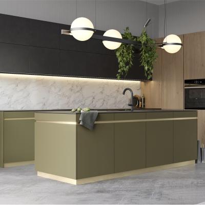 China E0 E1 Modular Kitchen Cabinets for sale