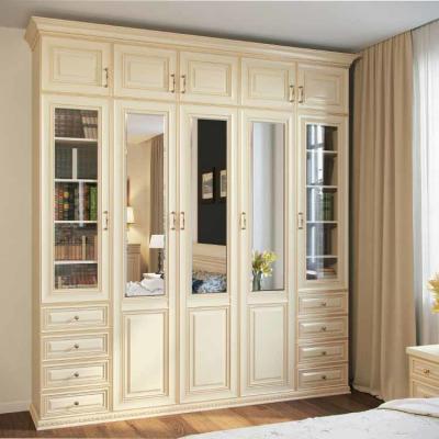 Chine Cabinets modernes multicouche de garde-robe de poignées faites sur commande accrochant le stockage à vendre