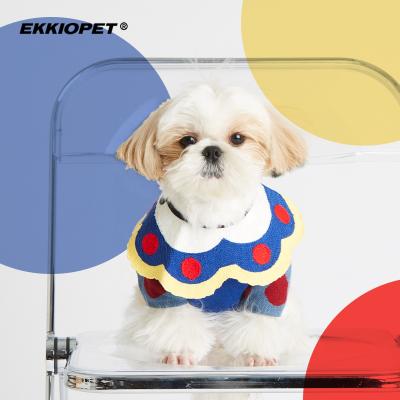 China 2021 Viable Ekkiochen Cat/Dog Snow White Sweater Dog Clothes Like Dog Clothes Pet Clothing Pet Coat for sale