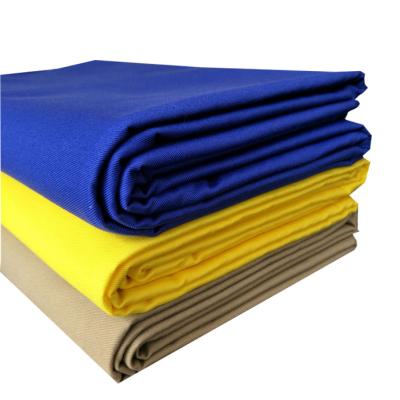 China Manufacturer Direct Sales Cotton Twill Fabric Flame Retardant Pill Woven Twill Fabric for sale