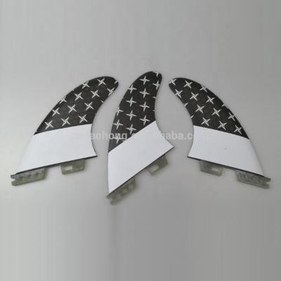 China Waterproof Custom Logo Carbon Fiberglass Surfboard Surf Fins for sale