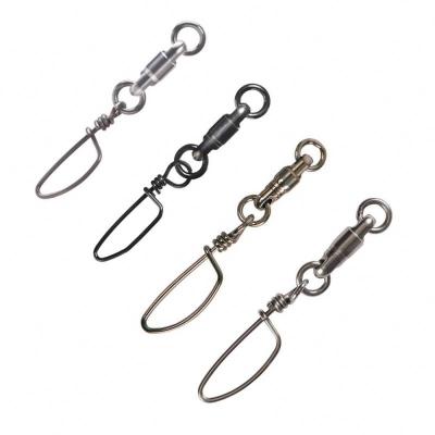 China Bearing Swivel Fishing Swivel New Products Heavy Duty Ball Bearing Fishing Swivels for sale