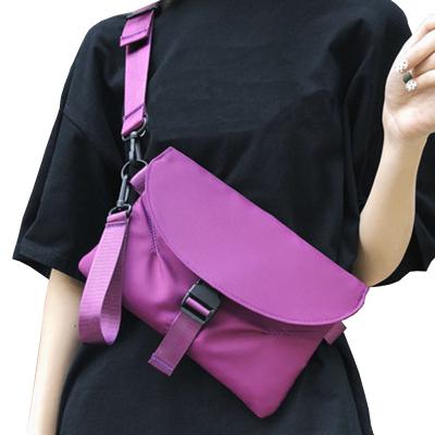 China Unique Unisex Custom Nylon Sling Bag Waterproof Messenger Cross - Body Bag For Women Men for sale