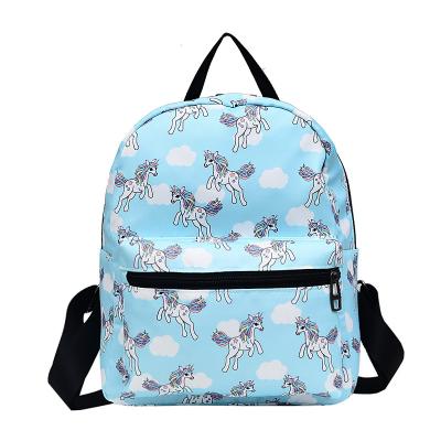 China 2021 Little Girls Women's Waterproof Creative Custom Printing School Unicorn Backpack Bag for sale