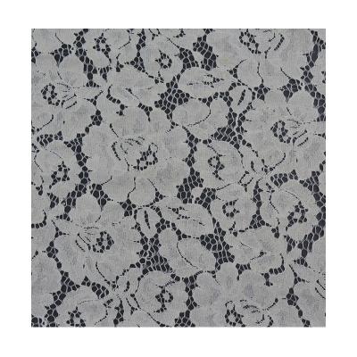 China Organic Wedding/Bridal Occasion Mesh Lace Fabric White Net Floral Lace Fabric for sale