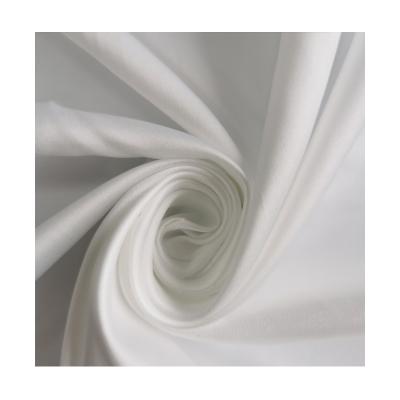 China Tear-resistant RPET satin fabric recycled 100% polyester fabric with GRS certificate for sale