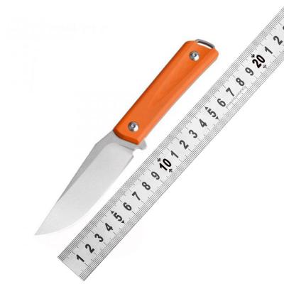 China Heavy Duty For Use Custom S611-4 Fixed Blade Integral Knife 8Cr13MoV Heavy Duty For Outdoor Camping Survival Hunting Fishing Factory Wholesale OEM&ODM for sale