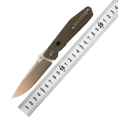 China Non-Changeable Sanrenmu1158 Pocket Folding Knife Outdoor Survival Camping EDC 8Cr13MoV G10 Handle Factory Wholesale Price knorr-bremse OEM/ODM for sale