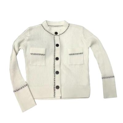 China Anti-wrinkle Children's Coat Middle And Top Baby Knitted Sweater Big Long Sleeve Baby Sweater Cardigan for sale