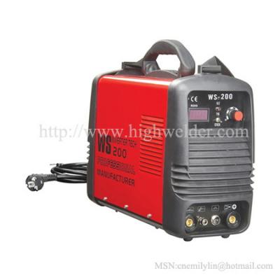 China Inverter DC TIG/MMA Welder, Welding Machine-WS-250DIS(B22) plastic style with digital display for sale