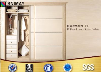 China High End Laminate Sliding Doors For Wardrobes Bedroom Furniture Sets for sale