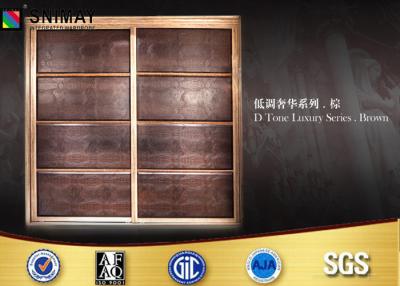 China Customized Bedroom PVC Wardrobe Sliding Door Design Eco Friendly for sale