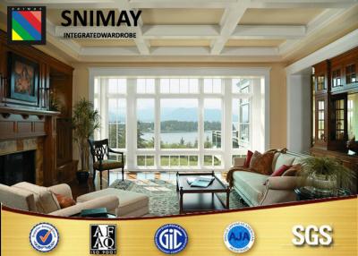 China Fashion Germany Double Hung Wood Windows Tempered Glass customized for sale